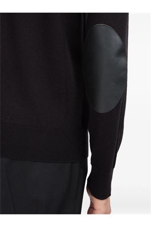 Black crew-neck sweater MM6 MAISON MARGIELA | SH0HL0032M13133900
